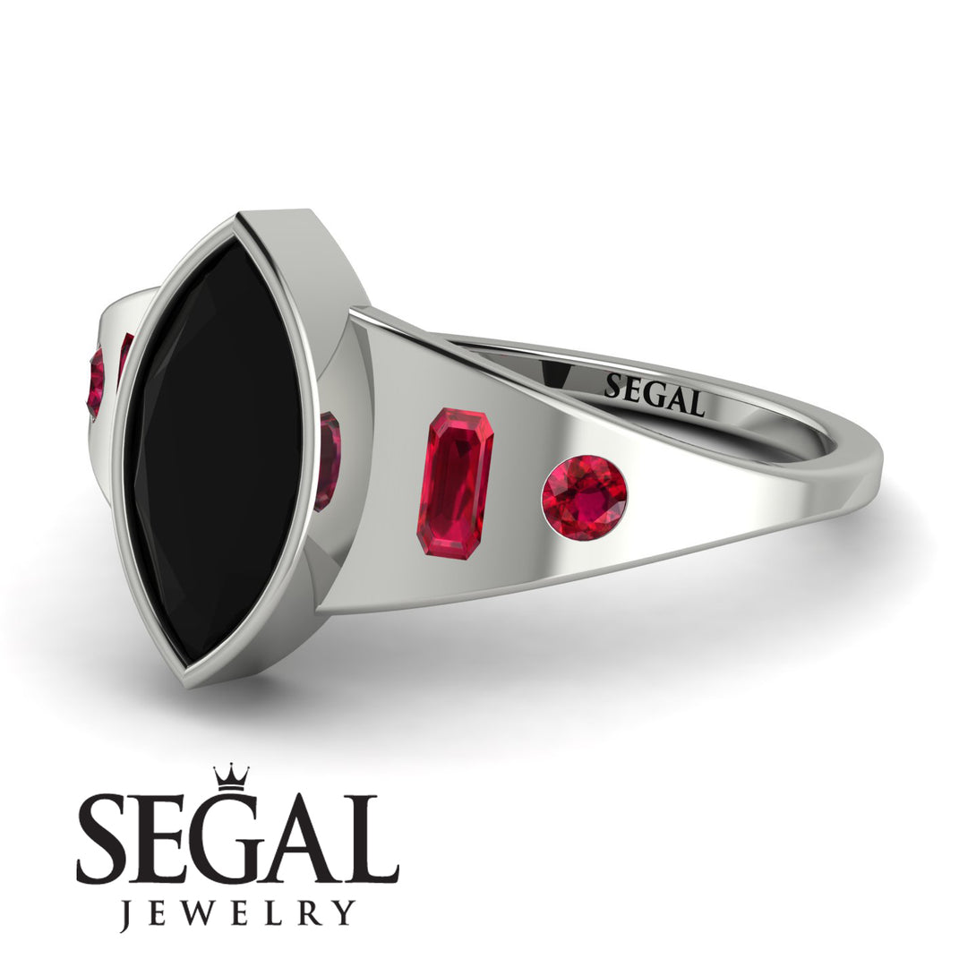 Marquise Bezel Diamond Ring - Juliana No. 54